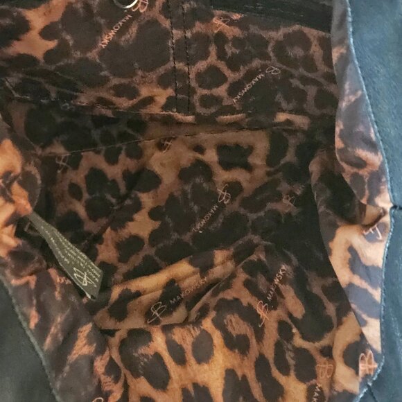 B. MAKOSKY Studded Black Super Soft Leather purse - Picture 9 of 13